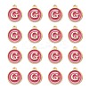 Golden Plated Alloy Enamel Charms ENAM-S118-08G-2