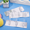 Self-adhesive Acrylic Wall Hook Hangers AJEW-TADJ0001-09B-01-5