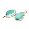Cat Eye Pendants G-K338-08G-09-2