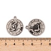 Non-Tarnish (Defective Closeout Sale: Scratched) 201 Stainless Steel Pendants STAS-XCP0001-91-4