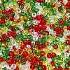 4 Colors 8/0 Christmas MIYUKI Round Rocailles Seed Beads SEED-X0058-14-2