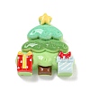 Christmas Opaque Resin Decoden Cabochons RESI-U006-05E-1