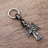 Vintage 304 Stainless Steel Angel Maria Keychains LS-MY5098-4