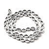 Electroplated Synthetic Non-magnetic Hematite Beads Strands G-L613-Z01-01G-2
