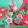 16Pcs 8 Colors Star Shape Christmas Gift Boxes CON-SP0001-01-4