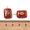 Natural Carnelian Pendants G-H322-02G-06-3