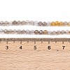 Natural Botswana Agate Beads Strands G-A129-3mm-18-4