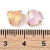 Brass Glass Rhinestone Sew on Rhinestones RGLA-B004-12A-G-3