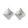 304 Stainless Steel Earrings LS-EJEW-O004-04P-2