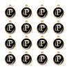 Golden Plated Alloy Charms ENAM-S118-02P-2