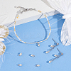 10Pcs Sterling Silver 3D Peach Heart Charms with Jump Rings STER-PH0002-94-5