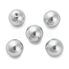 Baking Paint Pearlized Glass Pearl Round Beads X-HY-Q001-02A-04-1