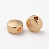 Brass Spacer Beads X-KK-T016-22G-1