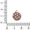 Alloy Enamel Pendants ENAM-I088-01G-A-3