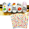 Foil Transfer Autumn Nail Art Sticker MRMJ-T078-235A-1