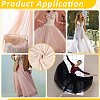 Polyester Stretch Fabric DIY-WH0110-05D-5