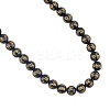 Natural Obsidian Beads Strands G-AR0001-89-1