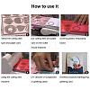 Carbon Steel Cutting Dies Stencils DIY-K014-07-3