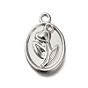 304 Stainless Steel Pendant Rhinestone Settings STAS-H225-04P-1