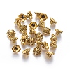 Tibetan Style Bell Filigree Bead Caps LS-TIBE-A23845-AG-LF-2