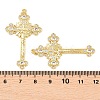 Brass Micro Pave Cubic Zirconia Pendants KK-B167-21G-3