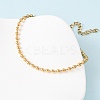 304 Stainless Steel Ball Chain Bracelets LS-BJEW-C134-01C-G-3