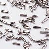 Glass Twisted Bugle Beads SEED-E002-12mm-TH-2