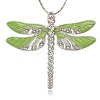 Alloy Enamel Dragonfly Big Pendants LS-ENAM-L034-02P-1