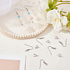 304 Stainless Steel Earring Hooks & Pinch Bails & Open Jump Rings STAS-UN0018-49P-3
