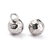 Tarnish Resistant 304 Stainless Steel Charms X-STAS-O147-03A-P-3