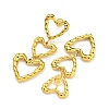 304 Stainless Steel Stud Earrings for Women LS-EJEW-D113-01G-2