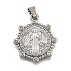 304 Stainless Steel Pendants STAS-B086-09E-P-1
