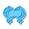 DIY Melting Crescent Moon with Moon Phase Pendant Silicone Molds LS-DIY-I099-02-1