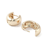 Oval Alloy Thick Hoop Earrings for Women EJEW-H309-03KCG-2