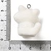 Flocky Resin Pendants LS-RESI-E059-04C-3