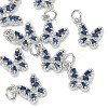 SHEGRACE Brass Pave Clear Cubic Zirconia Pendants XGRQ3Q851-628P-E-1