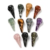 Natural Mixed Gemstone Pendants G-M417-06-1