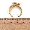 304 Stainless Steel Cuff Ring Components STAS-P454-01C-G-3