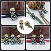 2Pcs Brass European Beads KK-FH0007-06AB-6