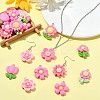 100Pcs 20 Styles Opaque Resin Pendants RESI-CJ0004-44-6