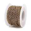 PVD Vacuum Plating 304 Stainless Steel Rolo Chains CHS-H026-08A-G-3