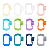 GOMAKERER 12Pcs 12 Colors Silicone Mason Jar Spoon Holder FIND-GO0001-37-1