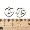 Non-Tarnish Valentine's Day 316 Surgical Stainless Steel Charms LS-STAS-H190-15P-01-3