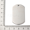 Anti-Tarnish 201 Stainless Steel Pendants STAS-R002-02P-08-3