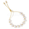 Adjustable Imitation Shell Slider Bracelets IC4900-3