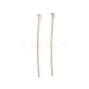 Brass Flat Head Pins LS-X-KK-WH0058-03B-RG-1