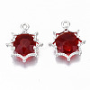 Faceted Glass Pendants GLAA-S191-002-S-NR-3