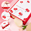 1Pc Valentine's Day Themed Cherry Printed Paper Bags ABAG-SP0001-12-4