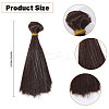 8Pcs 8 Colors PP Doll Wig Hair AJEW-GL0002-34B-2
