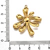 304 Stainless Steel Pendants STAS-M116-36G-4